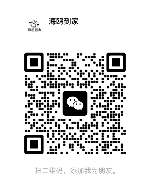 海鸥到家微信二维码，扫码添加好友